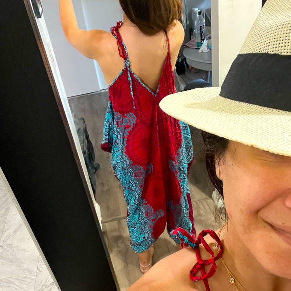 Boho mandala jumpsuit - Picture 3 of 8